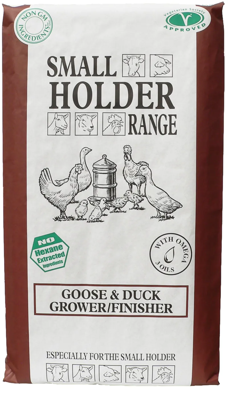 Allen and Page Goose and Duck Grower/Finisher Pellets 20kg